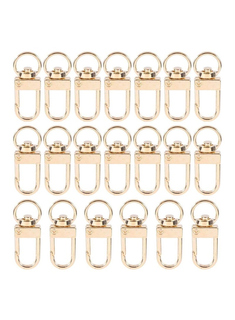 SYOSI 20 Pcs Lobster Claw Clasps Jewelry Making Closures Fastener Hooks for DIY Crafts Bracelet Necklace Keychain Making  - Image 2