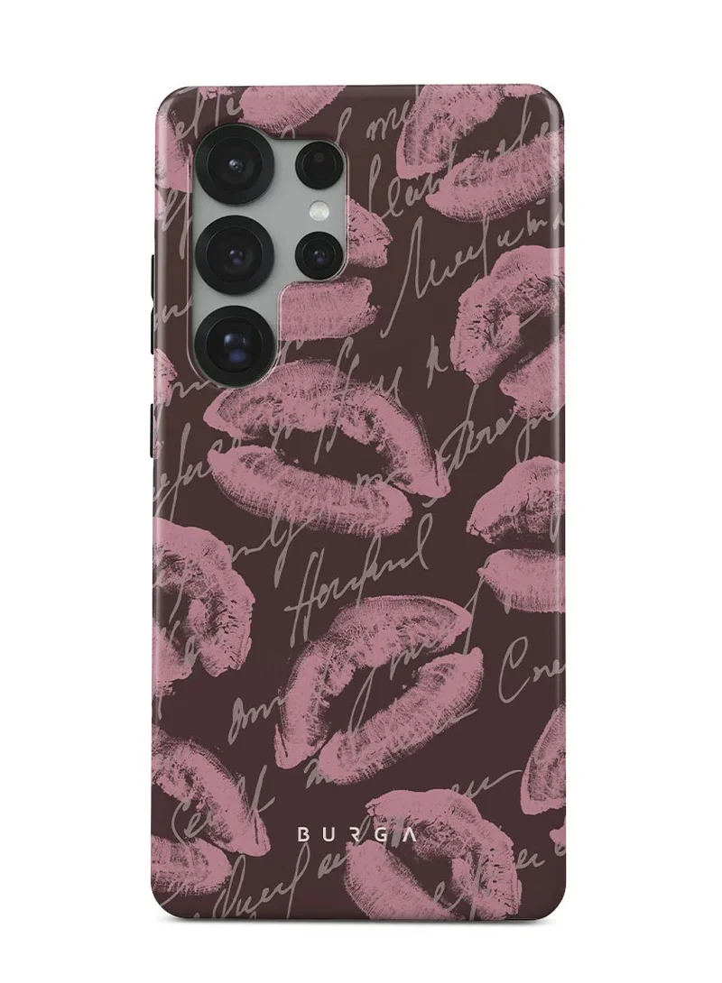BURGA Samsung Galaxy S25 Ultra Mobile Phone Case Hybrid 2 Layer Hard Shell Silicone Protective Case, Scratch Resistant Shockproof Cover,Melodrama