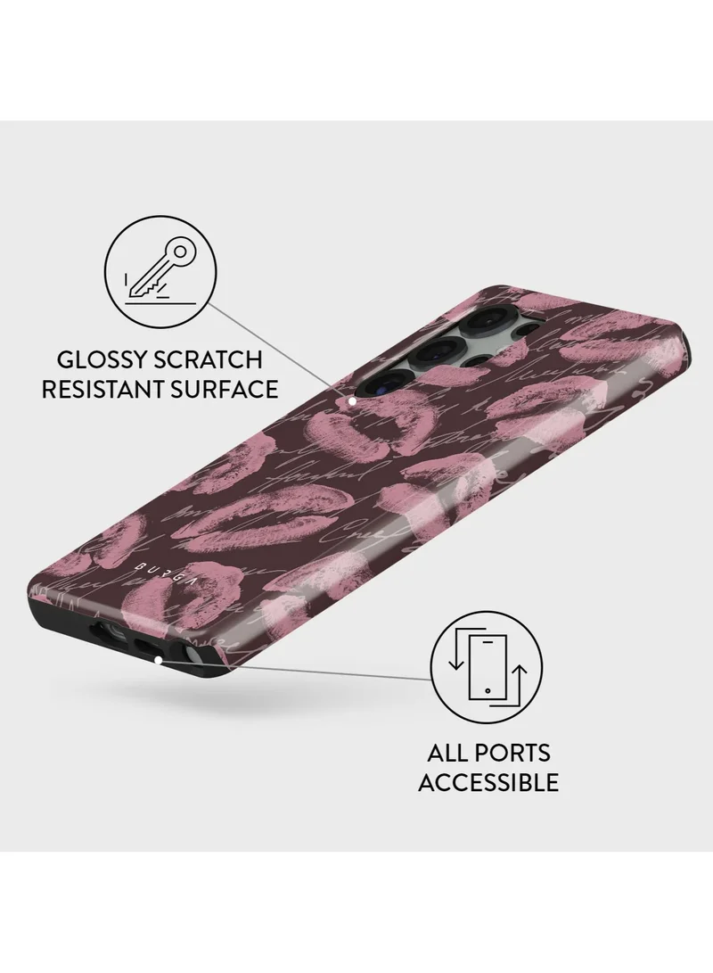 BURGA Samsung Galaxy S25 Ultra Mobile Phone Case Hybrid 2 Layer Hard Shell Silicone Protective Case, Scratch Resistant Shockproof Cover,Melodrama