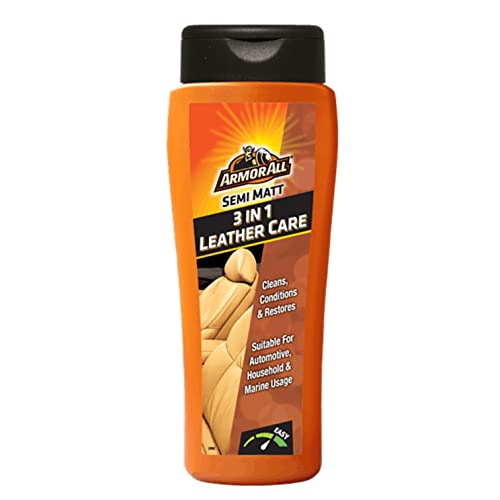 Armor All 3 in 1 Leather Care : Cleans, Conditions and restores Leather : Pack of 1 - Image 1