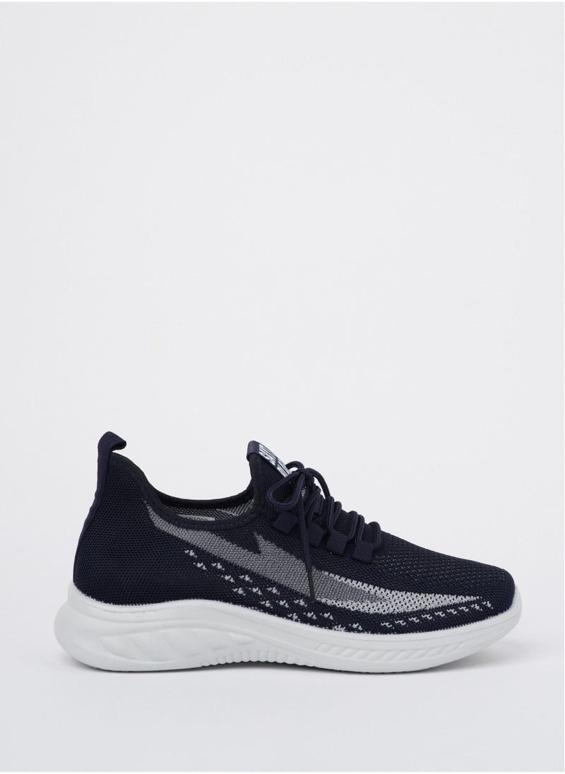 Cobblerz - Cobblerz Men's Lace-up Low Top Sneakers BLUE - Image 1