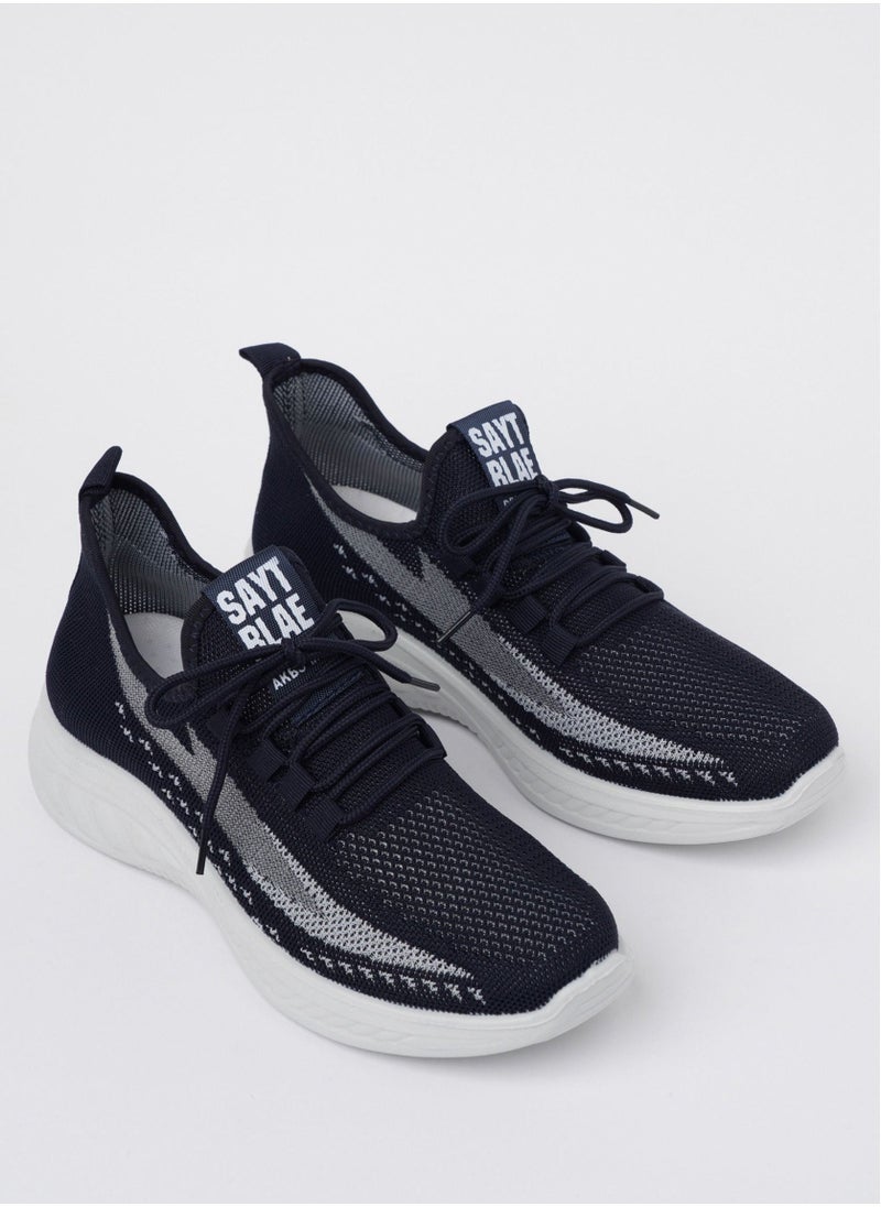 Cobblerz - Cobblerz Men's Lace-up Low Top Sneakers BLUE - Image 1