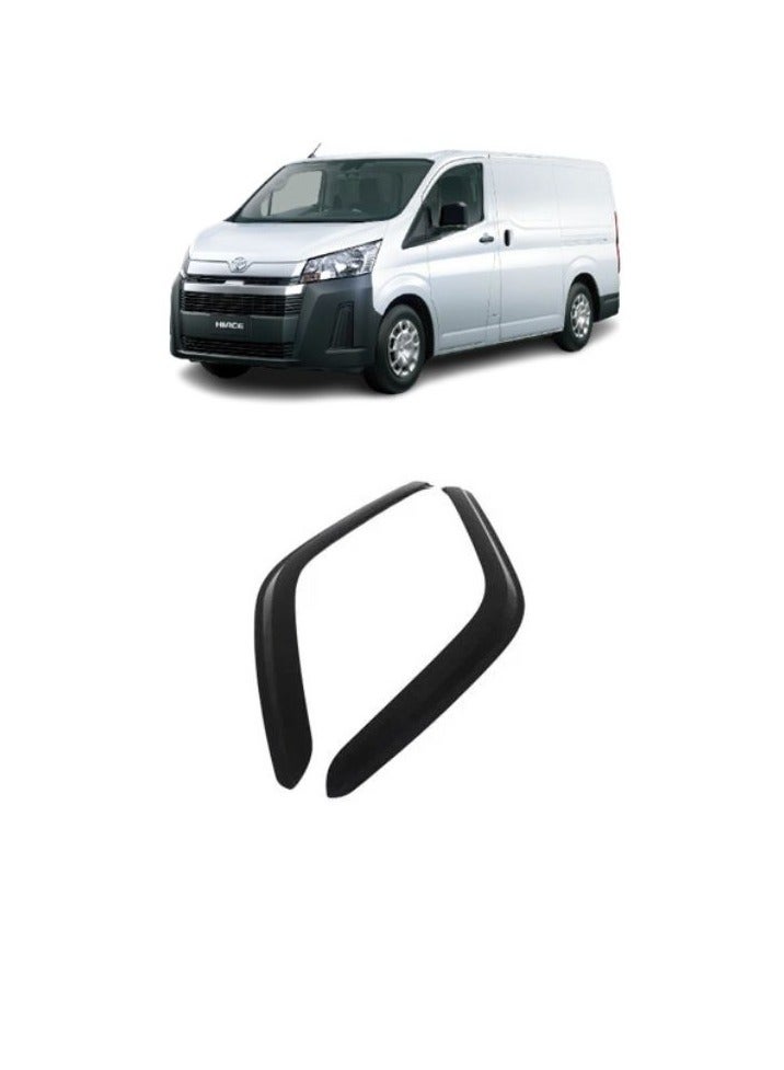 Window protectors and rain guards Toyota Hiace 2019 2020 2021 2022