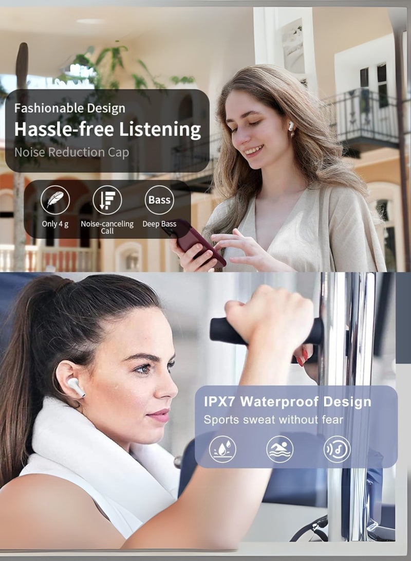 هوكو سماعة أذن مع شحن لاسلكي (USB لايتنينغ) - Image 4