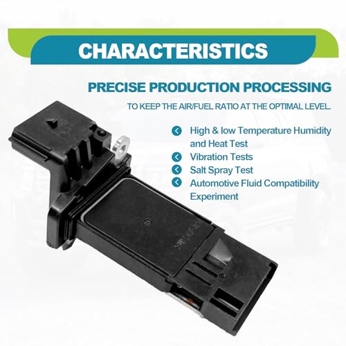 RBOKO Mass Air Flow Sensor Compatible with Buick, Cadillac, Chevy and GMC Vehicles 2012-2022, Enclave, Escalade, Impala, Silverado 1500, Sierra 1500, Tahoe, Yukon and More, Replace OE 23262343 - Image 3
