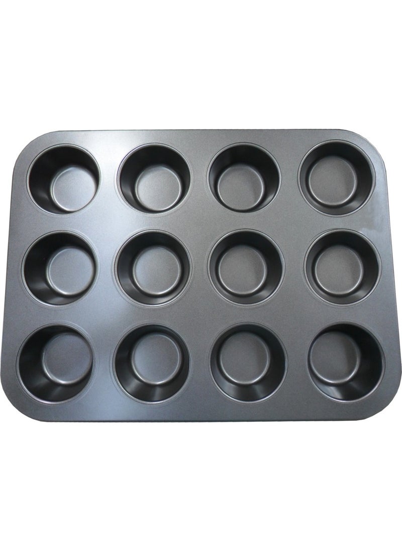 12 Compartment Muffin Cake Mold 1636-6 - pzsku/Z04AB174626F8214D3F73Z/45/_/1725794029/a73ca7fc-c6a5-4325-87b1-c0ca55b14bff