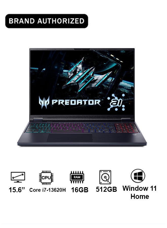 Acer Nitro V ANV15 Gaming Laptop 13th Gen Intel Core i7-13620H 10 Cores Upto 4.9GHz/16GB DDR5/512GB SSD/6GB NVIDIA®GeForce®RTX 4050/15.6" FHD IPS 165Hz/W11/WiFi-6/Backlit KB Obsidian Black - Image 1