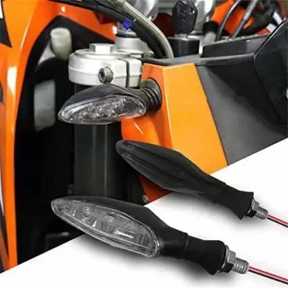 Autozap Turn Signals Indicator Light Blinker Yellow Light Compatible for KTM 125/200/250/390 Duke RC (Unbreakable Light (Pack of 4) - Image 5