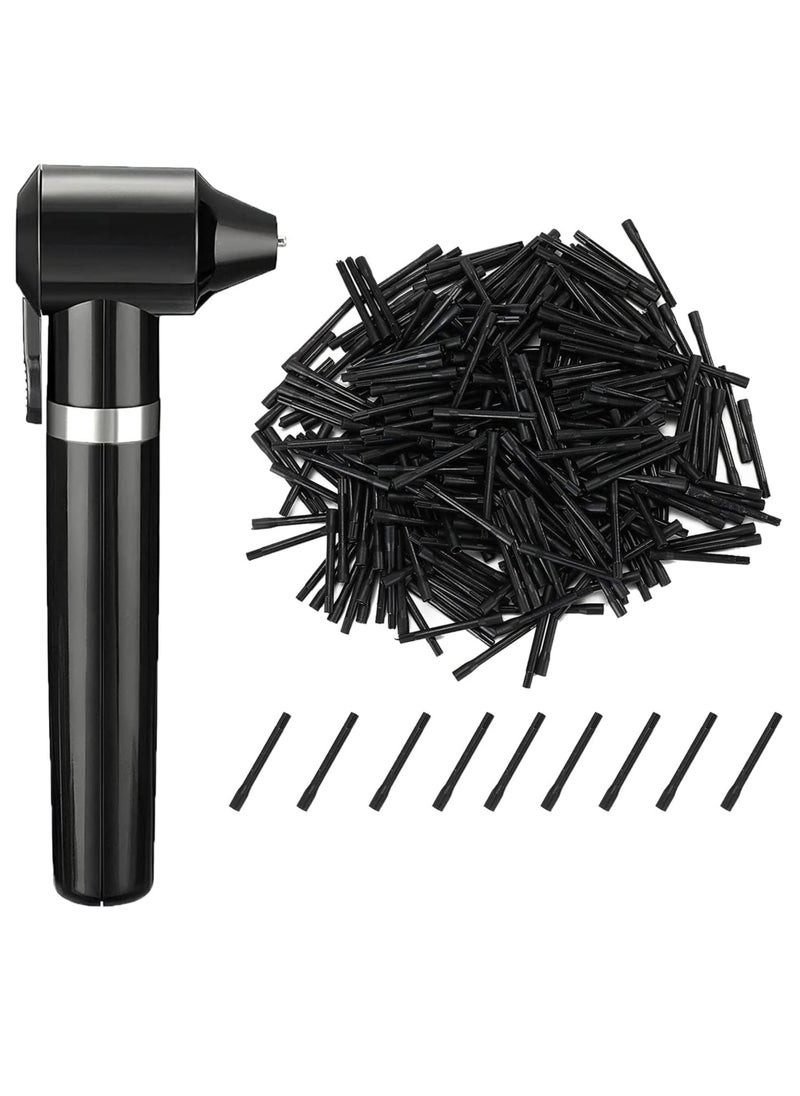 Tonbao - Ink Mixer - TONBAO Pigment Mixer with 100 Ink Mixing Sticks Black Electric Ink Mixer Machine Color Mixer Machine for Makeup Supplies - Image 1