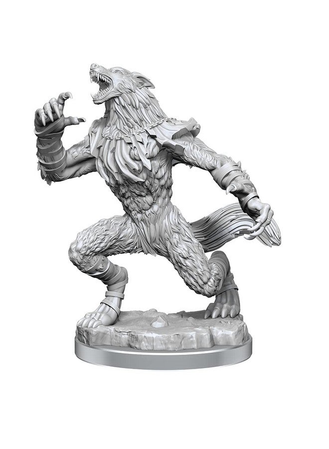 WiZKiDS Magic: The Gathering Unpainted Miniatures - Arlinn Kord & Tovolar - Image 1