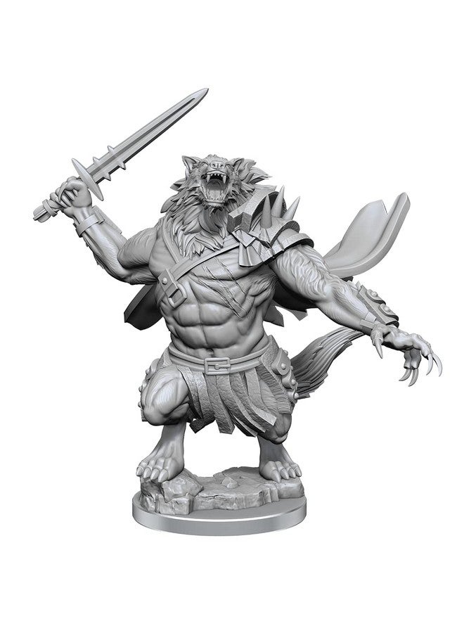 WiZKiDS Magic: The Gathering Unpainted Miniatures - Arlinn Kord & Tovolar - Image 2