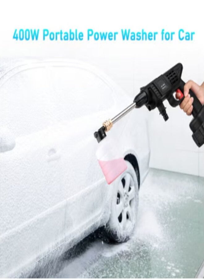 Generic - Portable Cordless Pressure Washer With One Battery Multicolour - Image 1