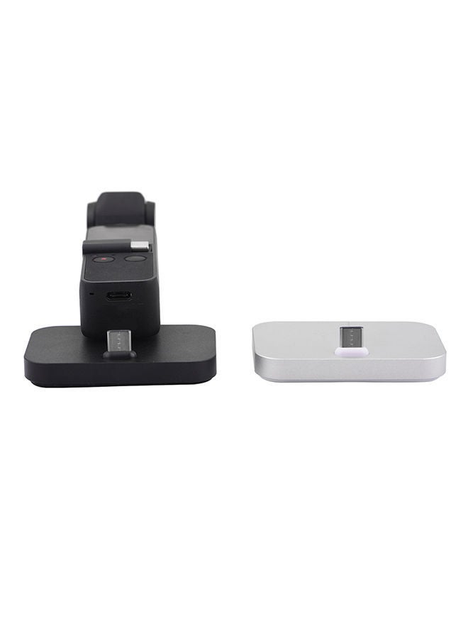 NIBEMINENT USB Type-C Charging Cradle Stand For DJI OSMO Black  - Image 2