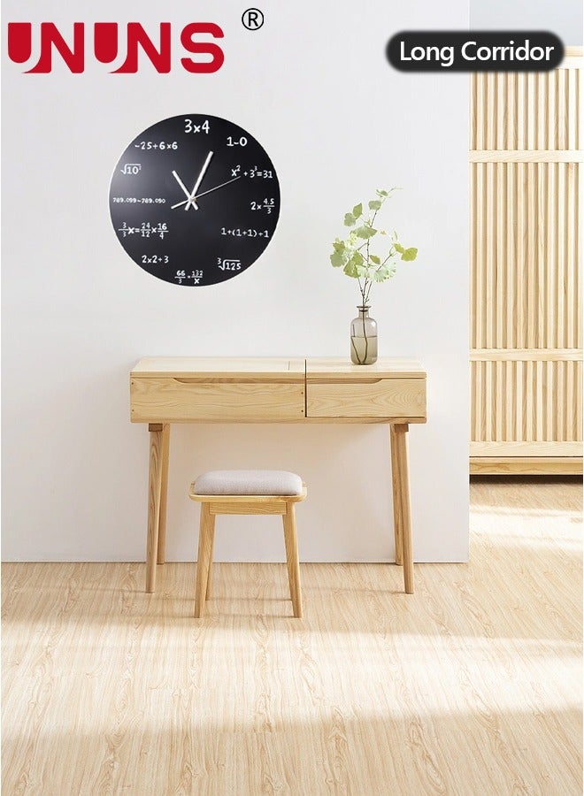 UNUNS 12 Inch Math Wall Clock, Unique Art Design, Mathematical Equations Wall Clock, Quartz Clock Unique Gift for Classroom Home Office - Image 5
