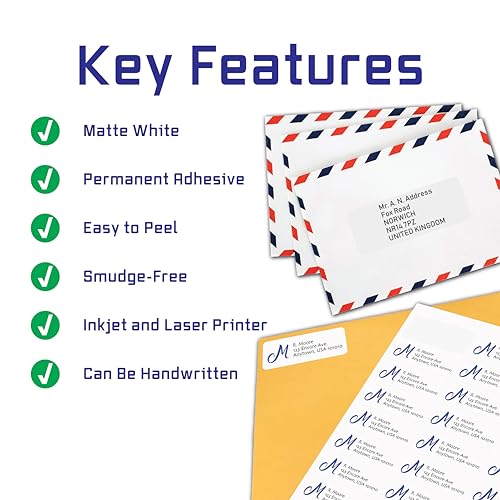 Blank Labels CD/DVD Label Full Face | Qty 50 Disc, 100 Spine | 25 Sheets Total | Permanent White Matte | Compatible with Inkjet and Laser Printer | Blank Labels - Image 4