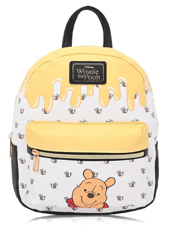 Fast Forward Spiderman, Stitch, Care Bears, Friends, Darth Vader & More, Mini Backpack for Women, Men, Unisex, Winnie the Pooh, Daypack Backpacks - Image 1