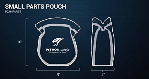 3M DBISALA Python1500122Small Parts Pouch Makes It Nearly Impossible For Objects To Fall OutNo OpeningClosing Necessary Vinyl Yellow - Image 3