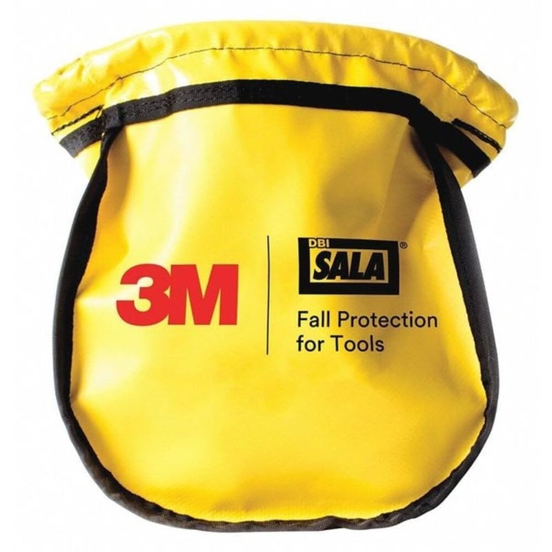 3M DBISALA Python1500122Small Parts Pouch Makes It Nearly Impossible For Objects To Fall OutNo OpeningClosing Necessary Vinyl Yellow - Image 2