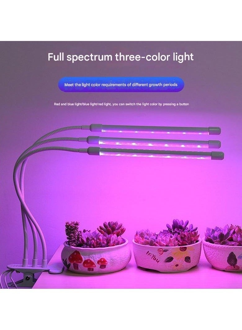 PEI  AN LED Plant Growth Light Plant Light Clip Timed Full Spectrum Sunlight Succulent Flower Herb Seedling Supplement Light  - Image 5