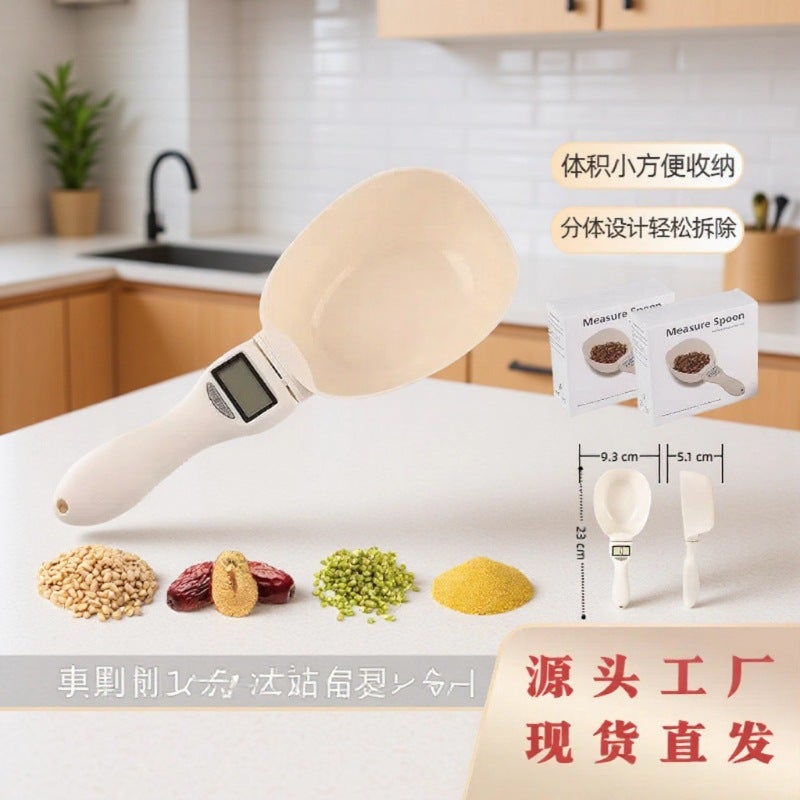 800g Pet Food Scale with Handle Spoon - Image 2