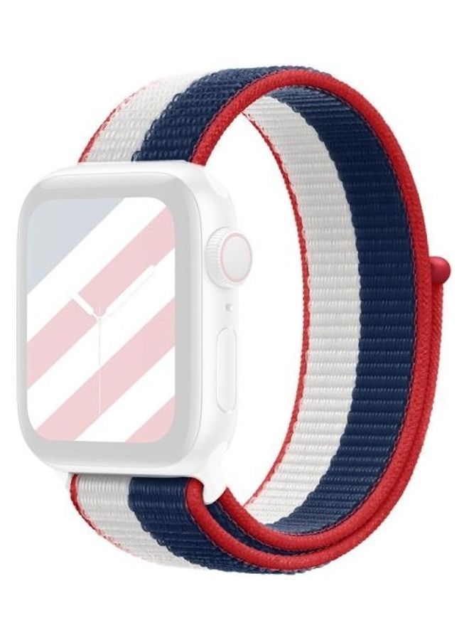 NIBEMINENT International Loopback Replacement Watchbands for Apple Watch Series 7/6/SE/5/4/3/2/1 38/40/41mm United States - Image 1