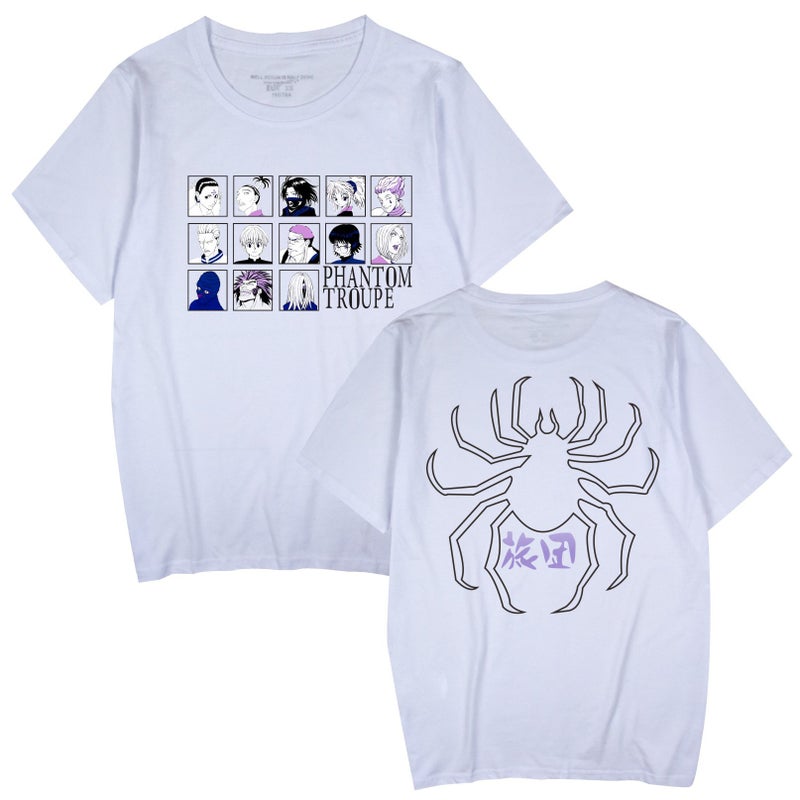 Japanese Anime My Hero Academy Crossing I'M Bodied With Loose Printed Men'S And Women'S Cotton Plus Size T-Shirt Summer - Image 4