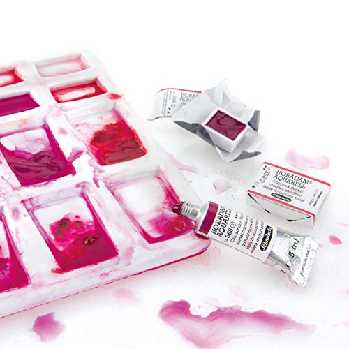 Schmincke - HORADAM® AQUARELL color box, 18 x 5 ml tubes, 74118097, metal box, painting set, finest premium watercolors - Image 4