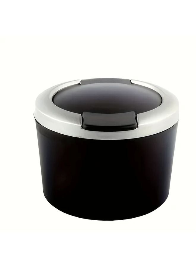 Portable Mini Car Ashtray Type B Windproof Smokeproof Odor Resistant ABS Travel Essential - Image 4