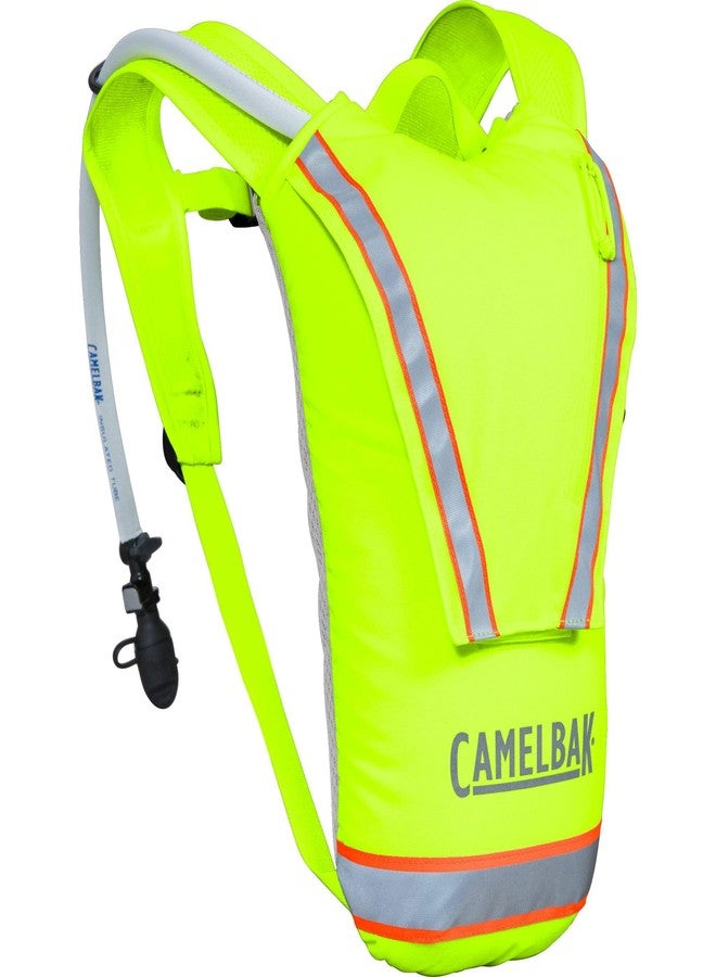 كاميلباك حقيبة ظهر CamelBak-Hi-Viz سعة 2.5 لتر، بمواصفات عسكرية، من إنتاج شركة Crux International، لون برتقالي - Image 2
