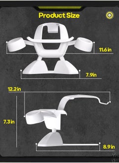 VR SHINECON Stand for Meta Oculus Quest 2/3/3S/4 HTC NOLO VR Stand Headset Display Holder Storage Accessories, Organizer Headsets & Touch Controllers  - Image 3