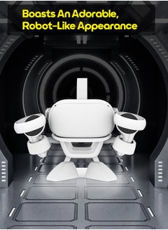 VR SHINECON Stand for Meta Oculus Quest 2/3/3S/4 HTC NOLO VR Stand Headset Display Holder Storage Accessories, Organizer Headsets & Touch Controllers  - Image 5
