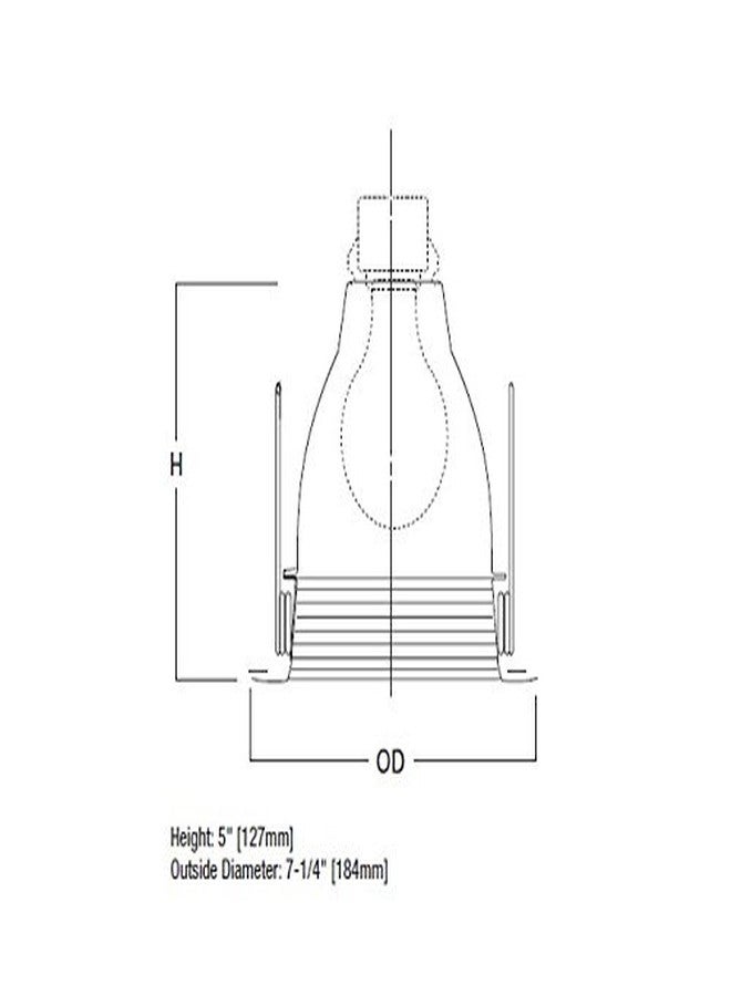 HALO 30WATH 6-Inch Air Tite Trim, White - Image 2