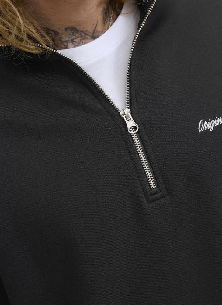 JACK & JONES Logo half Zip Sweatshirt  - Image 3