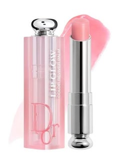 Dior Addict Lip Glow Balm Shade 001 Pink Hydrating pH Activated Lip Balm with 48H Hydration & Sheer Glow | 3.2g  - Image 1