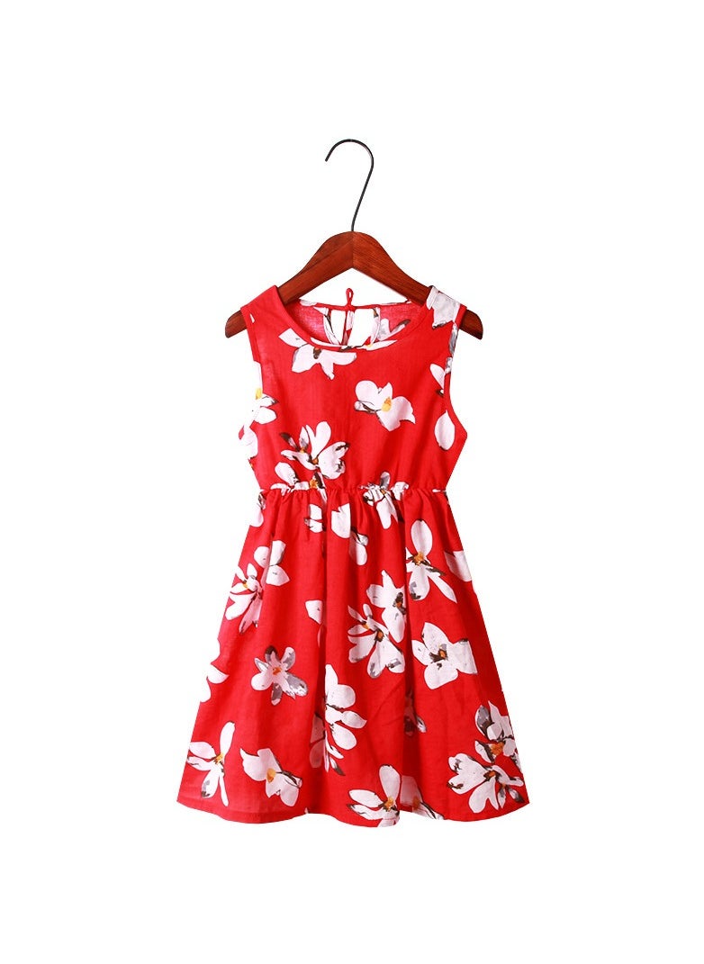 KUYING New Sleeveless Fashion Dress 