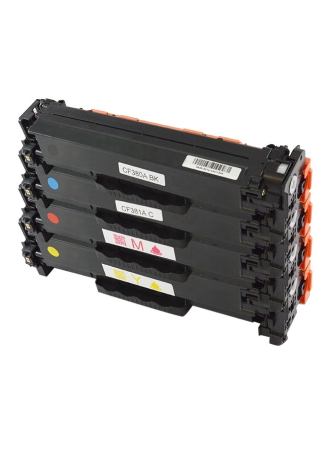 HP طقم مكون من 4 خراطيش حبر 312A لطابعة ليزر جيت 312A أسود/ سماوي/ أحمر أرجواني - Image 2