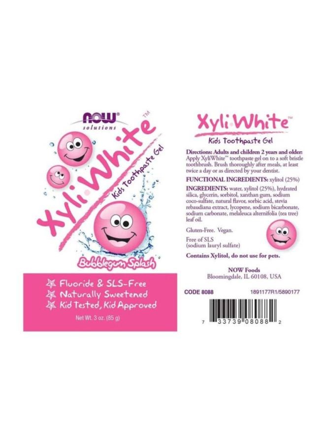 now XyliWhite Bubblegum Splash Toothpaste Gel - Image 5
