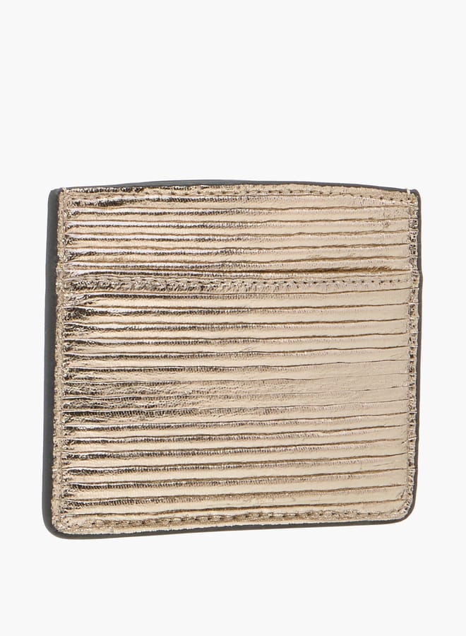 Celeste Women Wrinkle Textured Wallet with Button Closure  - Image 2