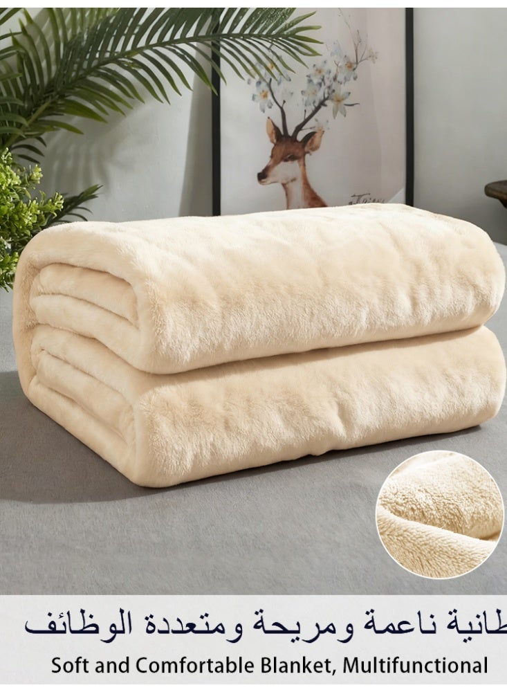 Namalu One Piece Premium Fleece Blanket, Extra Soft Texture, All-Season Use. Versatile Design, Suitable For Bed, Sofa, Office, And Travel Use. - Image 1