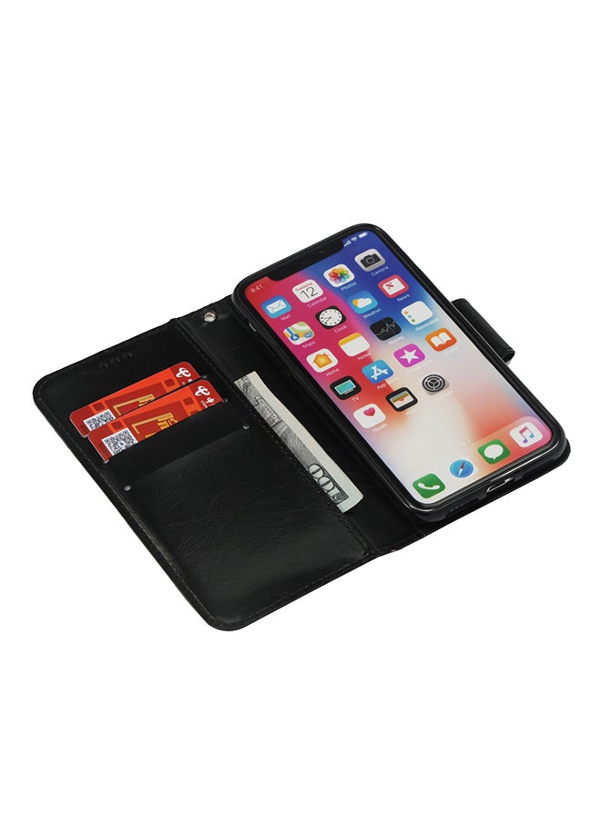 غطاء حماية قلاب لهاتف أبل آيفون XR أسود - Image 4