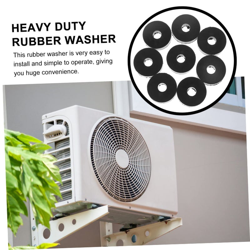 3 Pack Flat Rubber Grommets Washers For Repair Maintenance Home Use Easy Install - Image 3