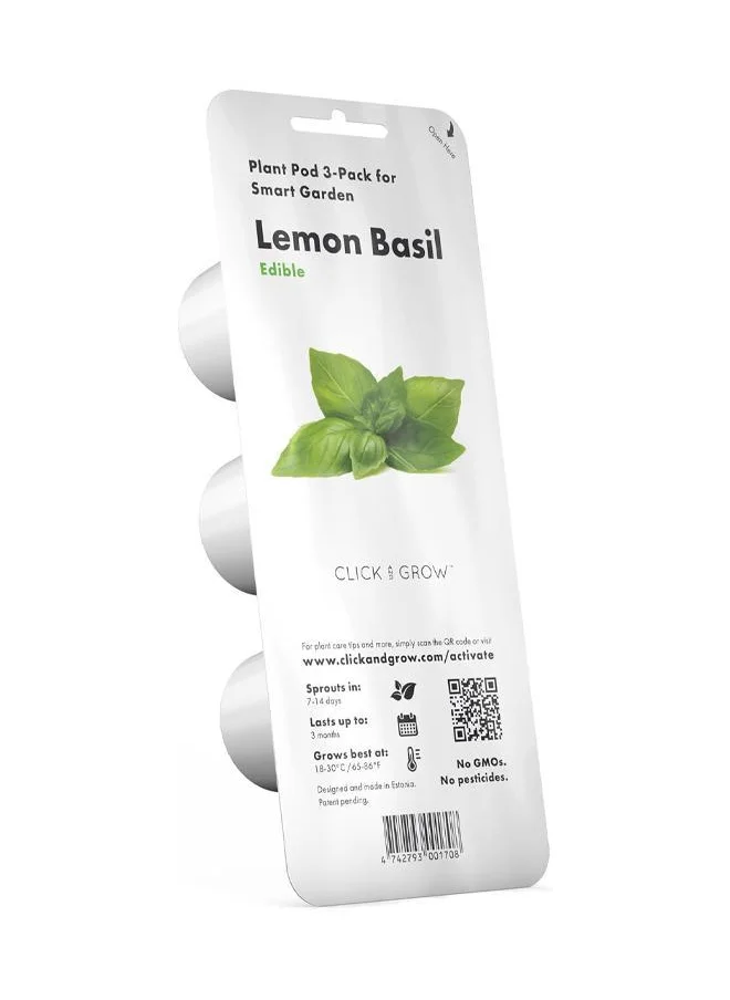 Click & Grow Plant pod 3-pack Lemon Basil