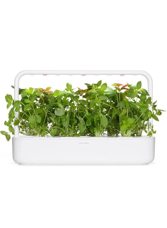 Click & Grow عبوات نباتات ليمون وريحان ثلاثية