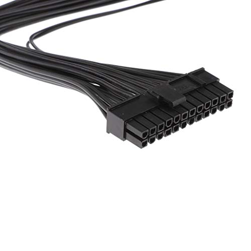 LipiWorld® 24 Pin Dual PSU Power Supply Splitter Extension Synchronizer Adapter Male to Female ATX Motherboard Cable for Mining - Image 5