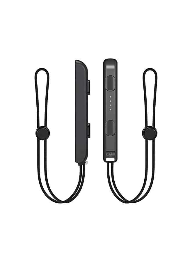 erorex Joysticks Wrist Strap, Strap for Switch Joycon, 2 Pack Replacement Parts Accessories for Switch Joy-Con Straps, Adjustable Tightness Straps for Switch Joycon, Accessory for Joy-Con Controller (Black)  - Image 2