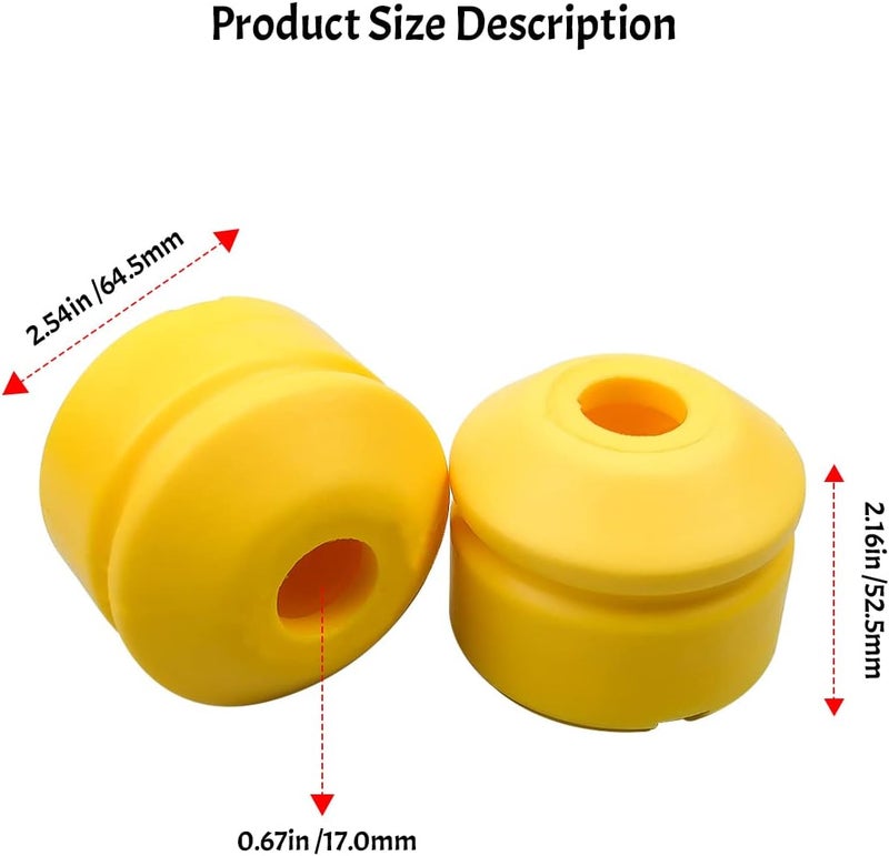 QLZOZB Front Strut Bump Stop for Commander XK and Grand Cherokee WK/WH - Image 3