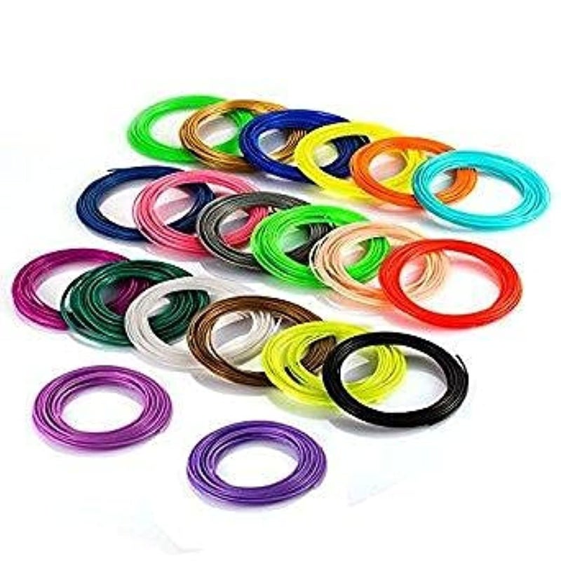 Generic 3D Pen Filament -20 Pieces, 1.75mm