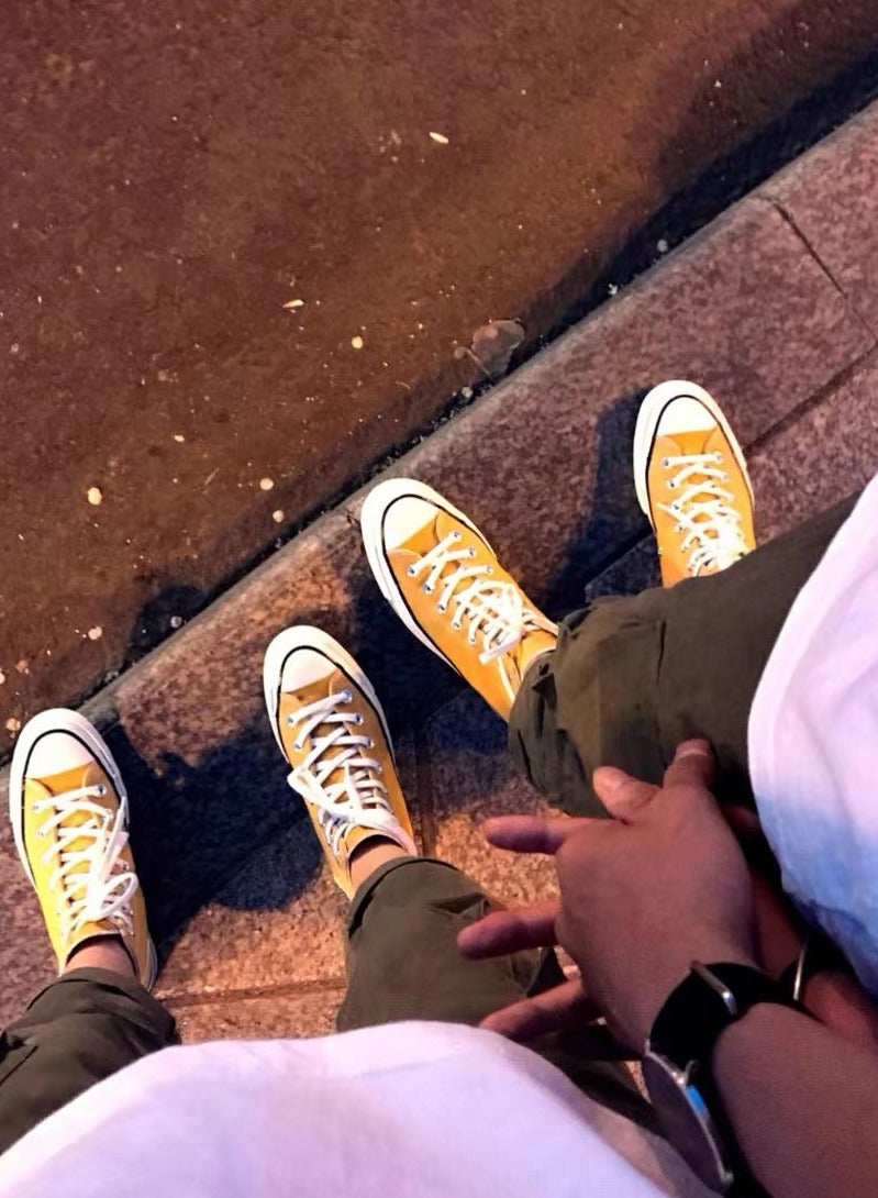 CONVERSE أحذية رياضية تشاك تايلور الكلاسيكية للجنسين عالية الساق متعددة الألوان مقاس 40 - Image 2