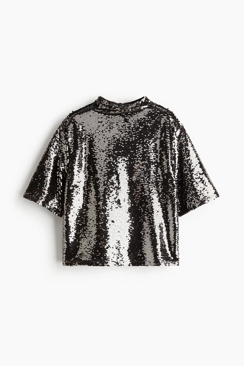 H&M Sequined top
