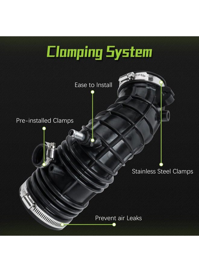 VINMS 17228-RAA-A00 Engine Air Intake Hose Tube With Clamps for Honda 2003 2004 2005 2006 2007 Accord 2.4L 17228RAAA00 696-739 696739 - Image 4